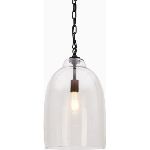Shaftesbuy Bronze Glass Pendant - Medium