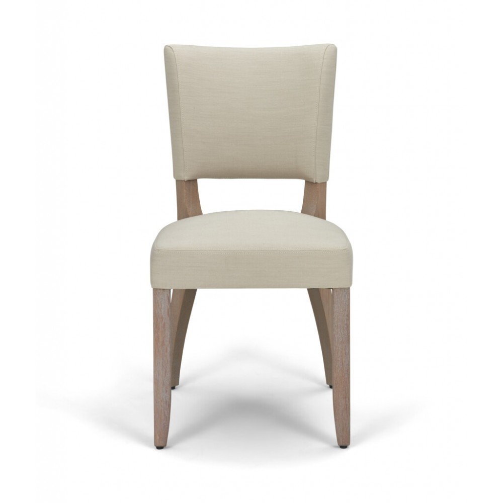 Mowbray Dining Chair - Elliot Granite - Vintage Oak