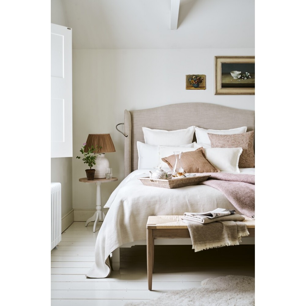 Ardel Linen Bedspread Large - Fog