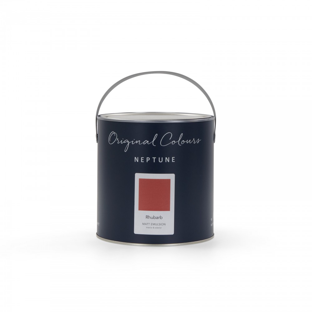 Neptune Eggshell Waterbased Paint 2.5Ltr - Rhubarb