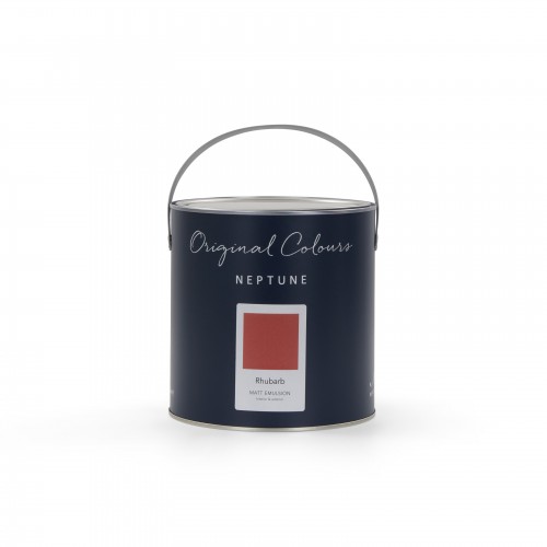 Neptune Eggshell Waterbased Paint 2.5Ltr - Rhubarb
