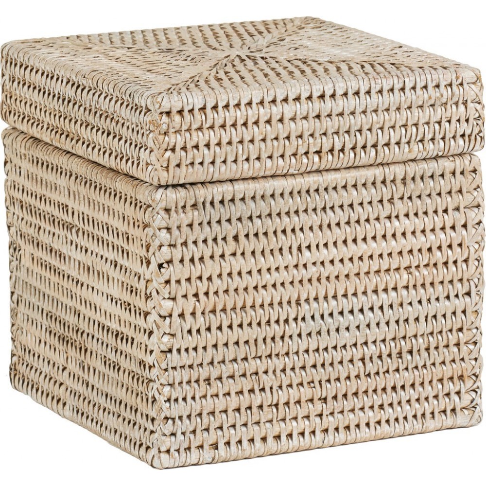 Ashcroft Rectangular Lidded Box 17x30cm - Silver Reed