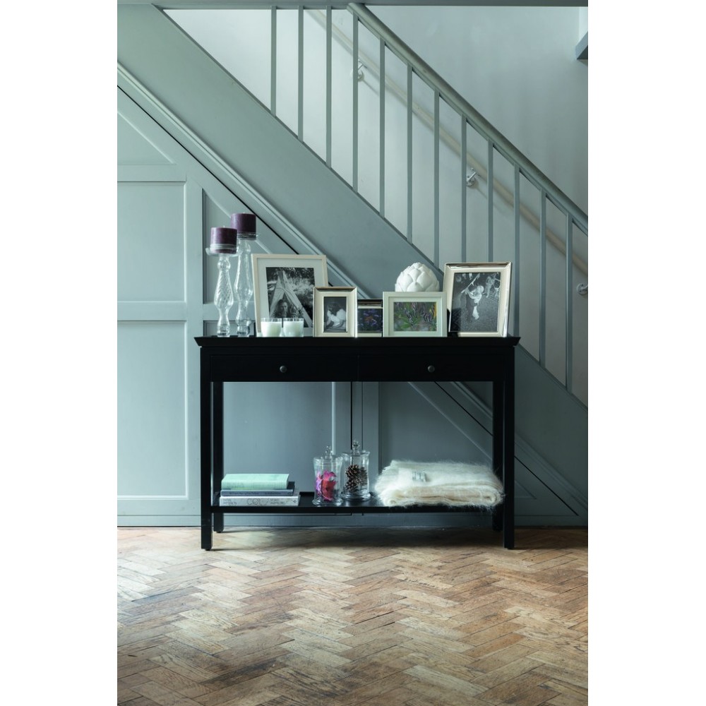 Aldwych Dressing Table - Warm Black