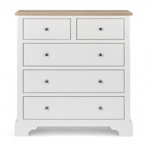 Chichester Tall Chest of Drawers - Shell
