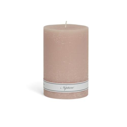 Blyton 10 x 15cm Pillar Candle - Potters Pink