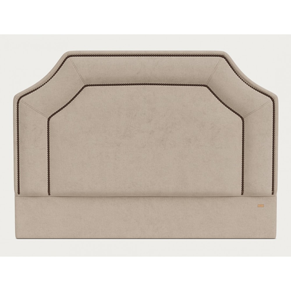 Eva Headboard Euro King - Imogen Holkham Sand