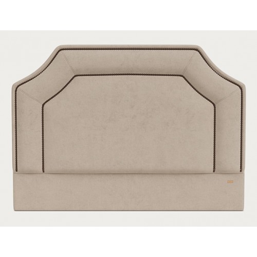 Eva Headboard Euro King - Imogen Holkham Sand