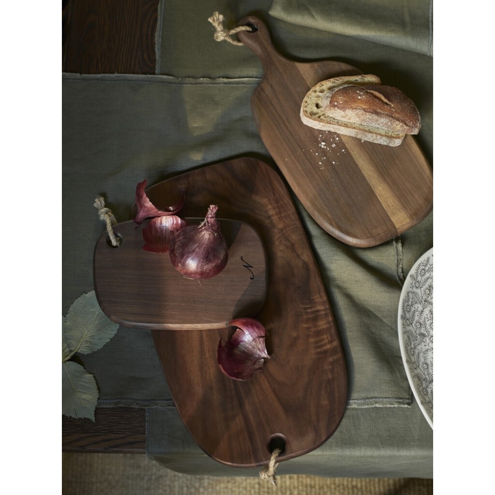 Bermondsey Rectangular Chopping Board, Small - Walnut