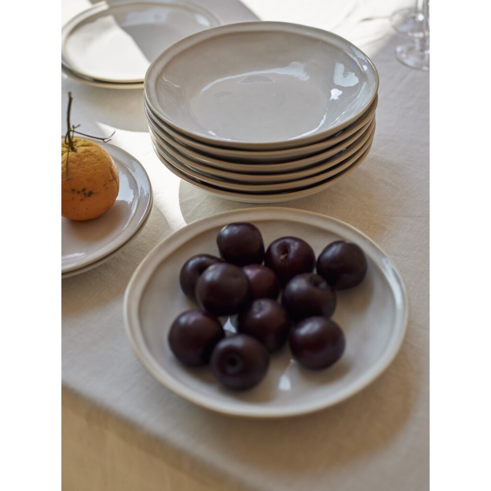 Clovelly Pasta Bowl - Reactive White