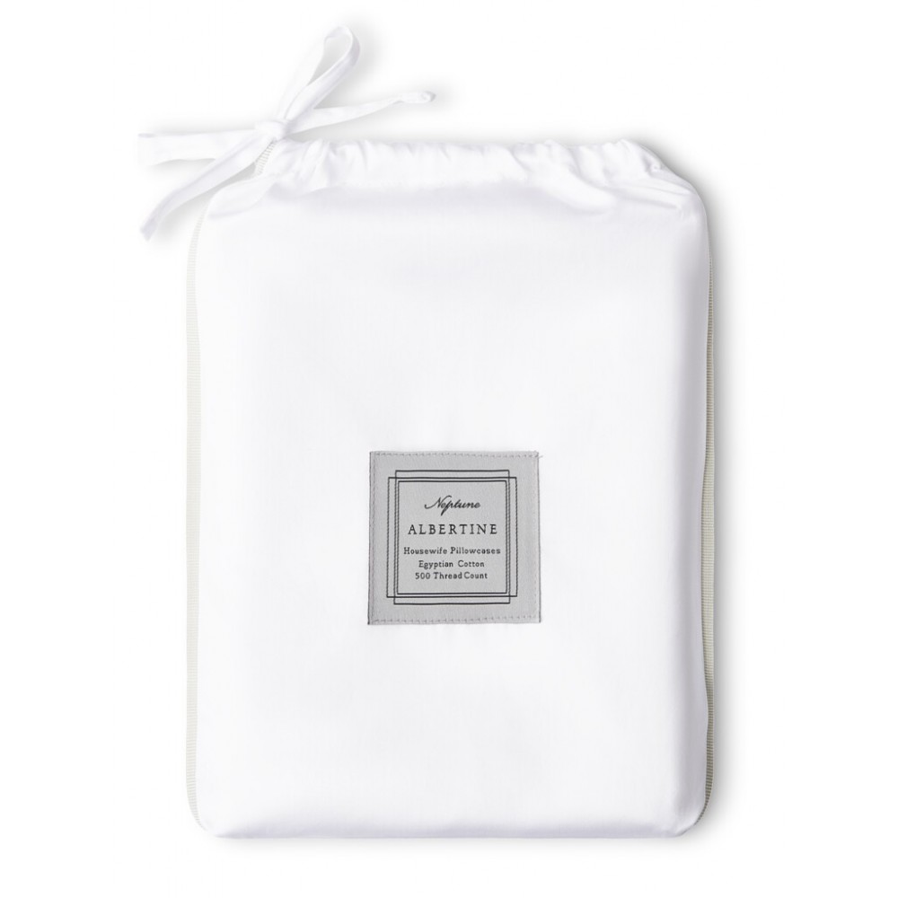 Albertine Square Pillowcases 65 x 65cm - Set of 2- Lily