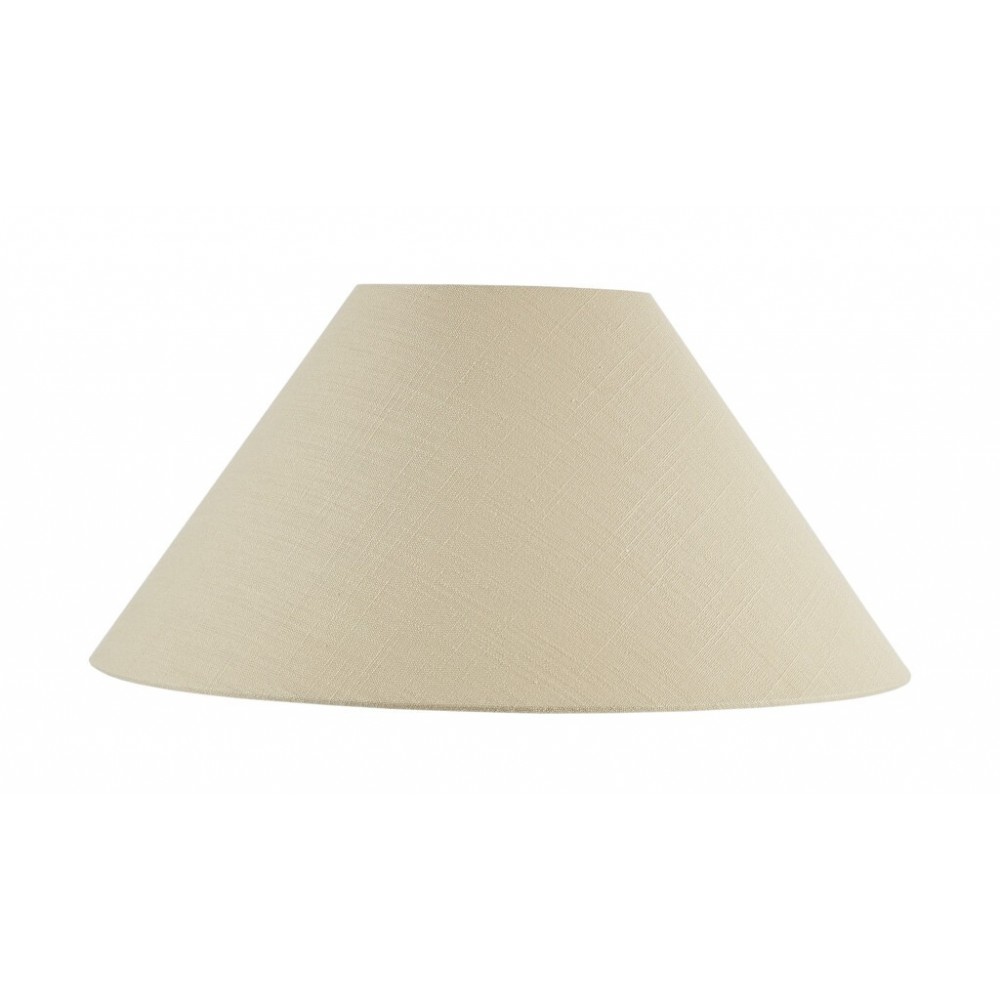 Oliver 18'' cone parchment linen lampshade