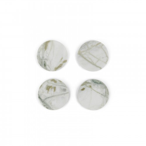 Morley Round Marble Coasters - Set of 4