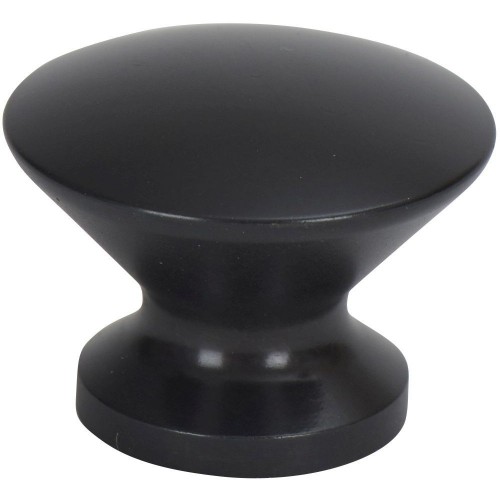 Britten Button Knob - Small - Black Bronze