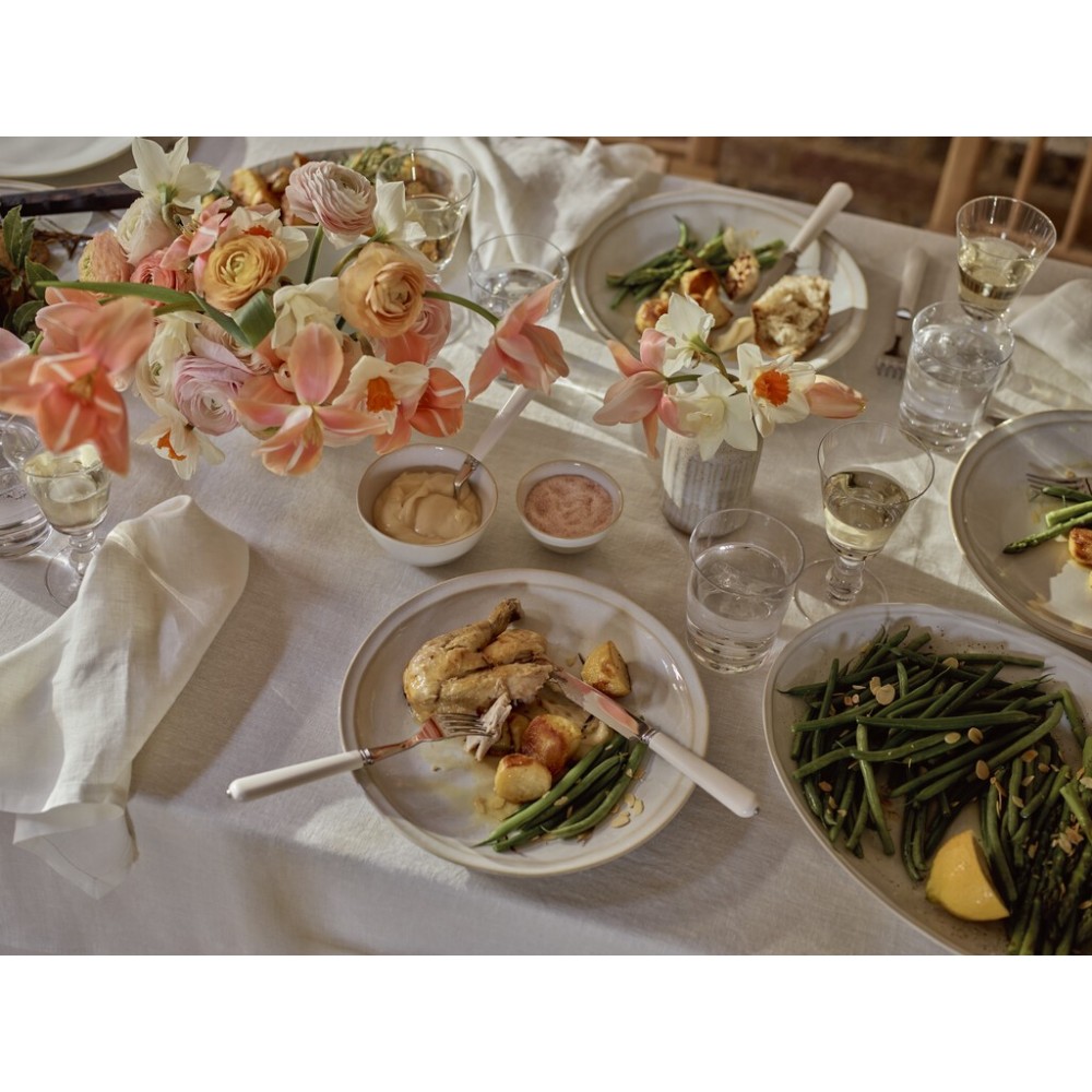 Clovelly Dipping Bowls - Reactive White - small model