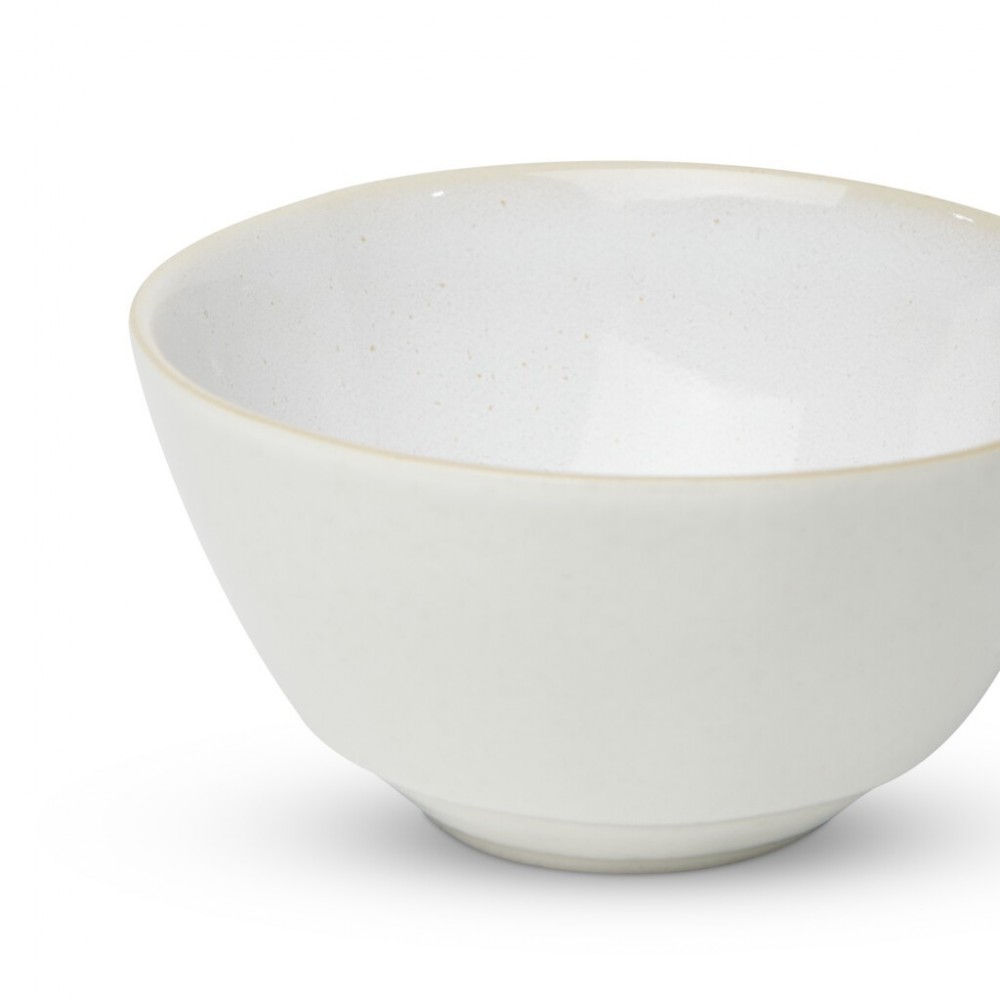Clovelly Dipping Bowls - Reactive White - small model