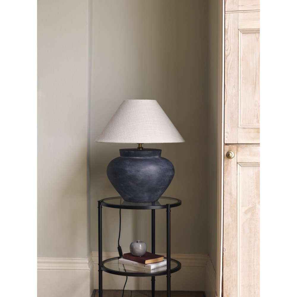 Coniston 43 Tall Round Side Table - Black Bronze