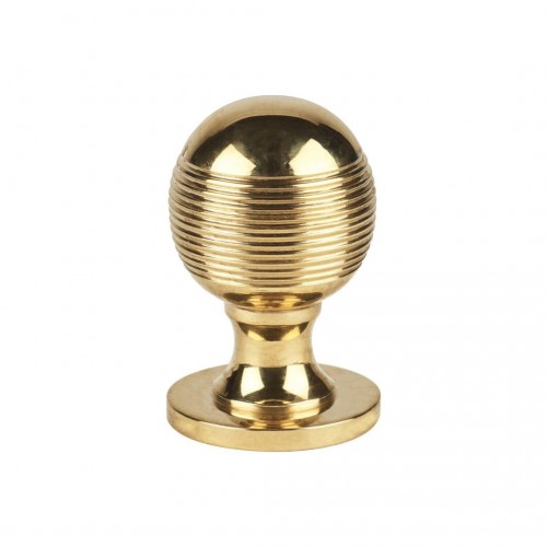 Barlow Half Beehive Knob - Brass