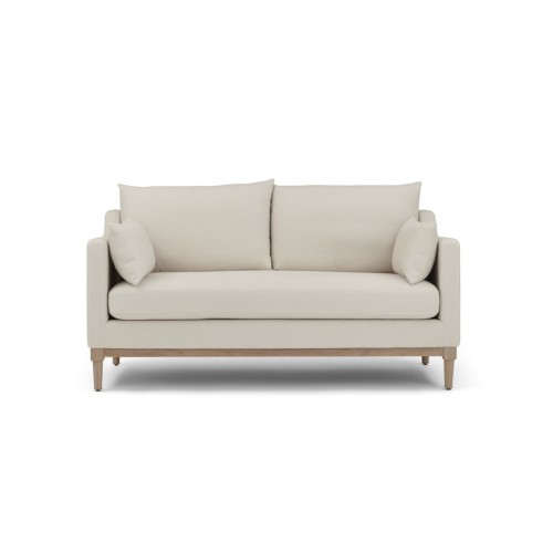 Eliza Sofa Medium - Hugo Pale Oat - Pale Oak Legs